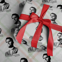 Freedom Is Not Free Wrapping Paper Roll Defender of Liberty Charlie Kirk Tribute - Wonder Print Shop