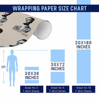 Freedom Is Not Free Wrapping Paper Roll Defender of Liberty Charlie Kirk Tribute - Wonder Print Shop