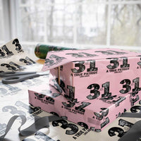 Freedom Number 31 Tribute Graphic Wrapping Paper Roll Thank You Charlie Kirk A True Patriot Memorial - Wonder Print Shop
