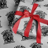 Freedom Resist Protest Civil Rights Wrapping Paper Roll Excuse Me Did Someone Order Freedom