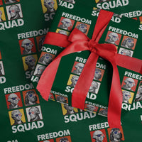 Freedom Squad Founding Fathers Wrapping Paper Roll American Revolution 4th of July
