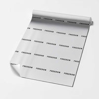 Freedom Statement Wrapping Paper Roll Free Speech Charlie Kirk Tribute - Wonder Print Shop