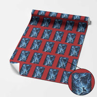 French Bulldog Howling To The Moon Wrapping Paper Roll Vintage Graphic Dog Lovers Silly Frenchy Bulldog Mom