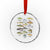 Freshwater Fish Species Crystal Glass Ornament Funny Fishing Types Fisherman Dad - Wonder Print Shop