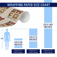 Fresno Nightcrawler Cryptid Christmas Believe Gift Wrapping Paper Roll - Wonder Print Shop