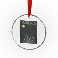 Fresno Nightcrawlers Crystal Glass Ornament Gothic Cryptid Horror Fan Gift - Wonder Print Shop