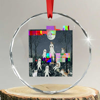 Fresno Nightkittens Nightcrawler Crystal Glass Ornament Funny Horror Cat Cryptid Lover Gift - Wonder Print Shop