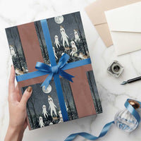 Fresno Nightkittens Nightcrawler Wrapping Paper Roll Funny Horror Cat Cryptid Lover Gift - Wonder Print Shop