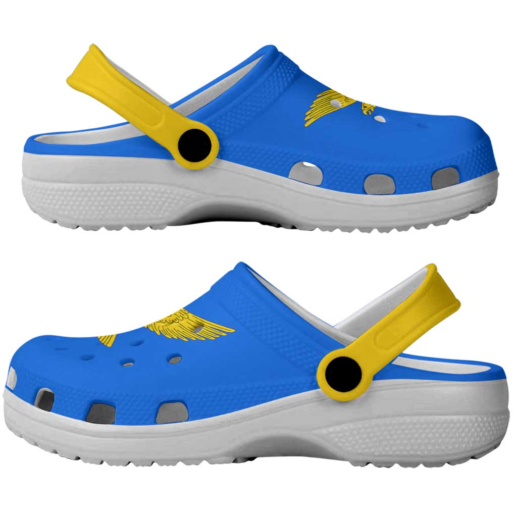 Friuli-Venezia Giulia Italy Clogs Shoes Flag Color Inspiration - Wonder Print Shop