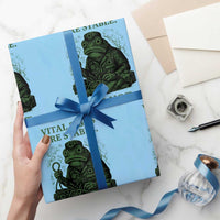 Frog Medic Wrapping Paper Roll Funny Animal EMT Emergency Health Workers