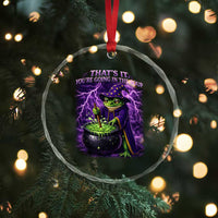 Frog Meme Crystal Glass Ornament Vintage Graphic Thats It Youre Going In The Soup
