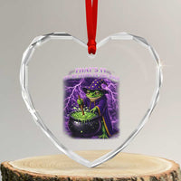 Frog Meme Heart Crystal Glass Ornament Vintage Graphic Thats It Youre Going In The Soup