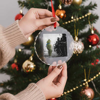 Frog Resist Crystal Glass Ornament Free Portland Oregon Freedom Fighters - Wonder Print Shop