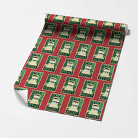 Frog Resist Poster Graphic Wrapping Paper Roll Portland Resistance Protest Minimalist - Wonder Print Shop