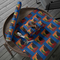Frog Resist Wrapping Paper Roll Free Portland Oregon Poster Graphic Freedom Fighters - Wonder Print Shop