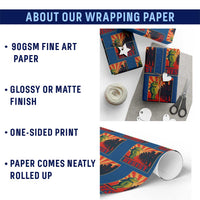 Frog Resist Wrapping Paper Roll Free Portland Oregon Poster Graphic Freedom Fighters - Wonder Print Shop