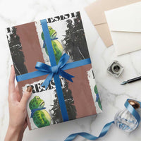 Frog Resist Wrapping Paper Roll Portland Frog Activist Protest City Art - Wonder Print Shop