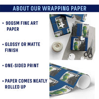 Frog Resist Wrapping Paper Roll Portland Frog Activist Protest City Art - Wonder Print Shop