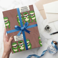 Frogs Against Fascism Wrapping Paper Roll Funny Portland Meme Humor Gift - Wonder Print Shop