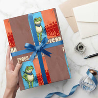 Frogs Against Fascism Wrapping Paper Roll Portland Protest Vintage Meme Gift - Wonder Print Shop