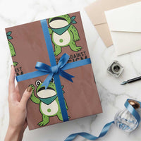 Frogs Against Fascism Wrapping Paper Roll Portland Resist Protest Antifascist - Wonder Print Shop