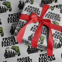 Frogs Against Fascism Wrapping Paper Roll Resist 2025 Free Portland Protest - Wonder Print Shop