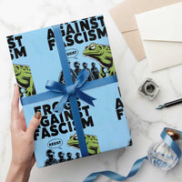 Frogs Against Fascism Wrapping Paper Roll Resist 2025 Free Portland Protest - Wonder Print Shop
