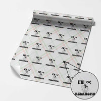 Fuck Melanoma Awareness Wrapping Paper Roll Skeleton Hand Ribbon Warrior Gift