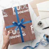 Fuck Parkinsons Wrapping Paper Roll Parkinsons Disease Awareness Month