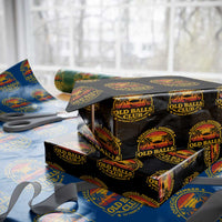 Funny 50th Birthday Wrapping Paper Roll Retro Old Balls Club Gag Gift