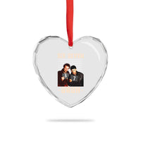 Funny 6 7 Meme Heart Crystal Glass Ornament Retro Home Christmas Movie Alone - Wonder Print Shop