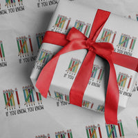 Funny 6 7 Pencil Humor Wrapping Paper Roll If You Know You Know Six Seven Joke - Wonder Print Shop