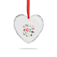Funny 67 Christian Heart Crystal Glass Ornament God Did It First Six Seven Meme Bible Verses - Wonder Print Shop