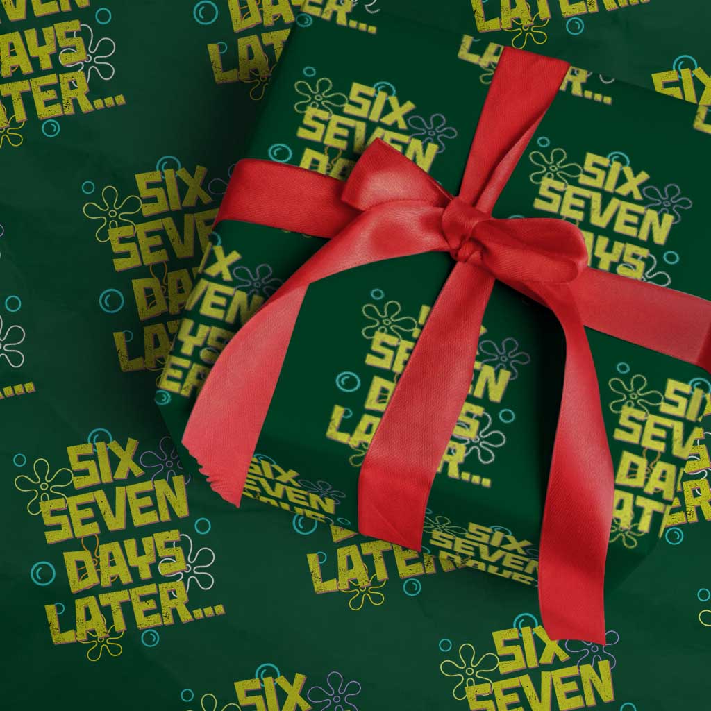 Funny 67 Days Later Wrapping Paper Roll 67 Days Of School Meme Teacher - Wonder Print Shop