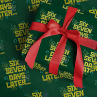 Funny 67 Days Later Wrapping Paper Roll 67 Days Of School Meme Teacher - Wonder Print Shop