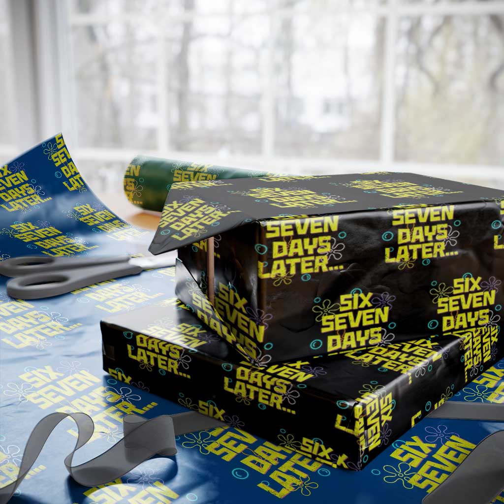 Funny 67 Days Later Wrapping Paper Roll 67 Days Of School Meme Teacher - Wonder Print Shop