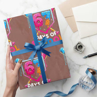 Funny 67 Days Of School Baseball Drip Wrapping Paper Roll Six Seven Meme Gen Alpha - Wonder Print Shop