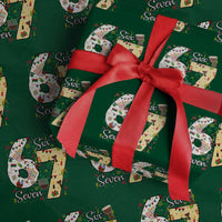 Funny 67 Kwanzaa Wrapping Paper Roll Six Seven Meme Kinara Candles African American Christmas - Wonder Print Shop