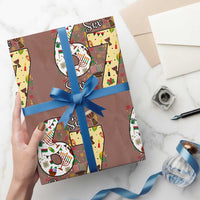 Funny 67 Kwanzaa Wrapping Paper Roll Six Seven Meme Kinara Candles African American Christmas - Wonder Print Shop