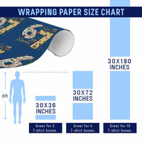Funny 67 Kwanzaa Wrapping Paper Roll Six Seven Meme Kinara Candles African American Christmas - Wonder Print Shop