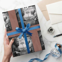 Funny 67 Meme Bigfoot Alien Wrapping Paper Roll Six Seven Sasquatch Area 51 UFO Conspiracy