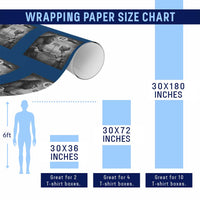 Funny 67 Meme Bigfoot Alien Wrapping Paper Roll Six Seven Sasquatch Area 51 UFO Conspiracy