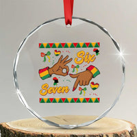Funny 67 Meme Black History Month Crystal Glass Ornament Gen Z Alpha Gift - Wonder Print Shop
