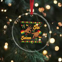 Funny 67 Meme Black History Month Crystal Glass Ornament Gen Z Alpha Gift - Wonder Print Shop