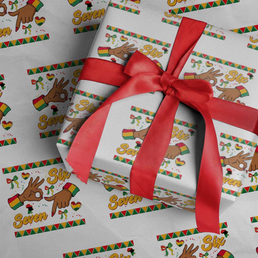 Funny 67 Meme Black History Month Wrapping Paper Roll Gen Z Alpha Gift - Wonder Print Shop