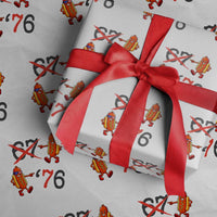 Funny 67 Meme Hot Dog Lover Wrapping Paper Roll USA 250 BBQ Celebration