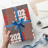 Funny 67 New Year Wrapping Paper Roll Happy New Year 2026 2027 Sports Jersey Number - Wonder Print Shop