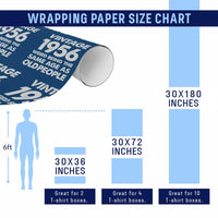 Funny 70th Birthday Wrapping Paper Roll Turning 70 Year Old Gifts Weird Being The Same Age As Old People
