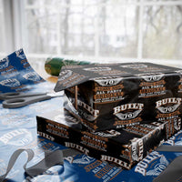 Funny 70th Birthday Wrapping Paper Roll Built 70 Years Ago All Parts Original And Most Still In Good Working Order
