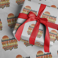 Funny 80th Birthday Wrapping Paper Roll Retro 1946 Weird Being The Same Age As Old People